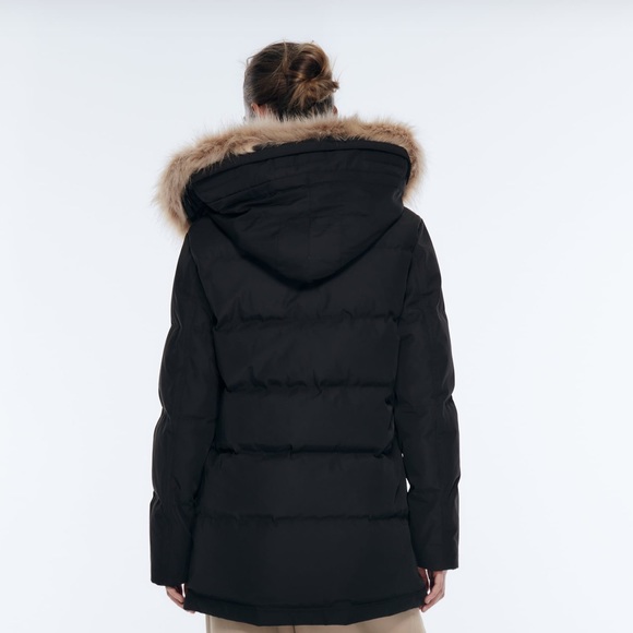 Zara Thermal Down Coat - Picture 2 of 11